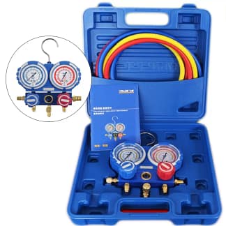Manifold Value R22 R134 R404 R407