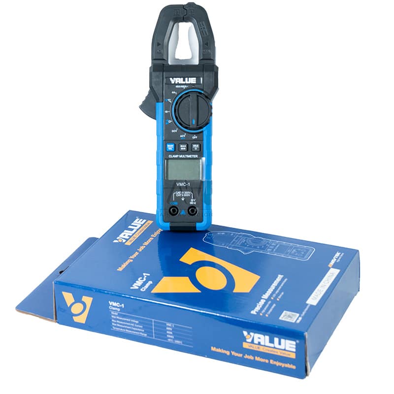 Tester con pinza amperimetrica y capacimetro Value - Imagen 3