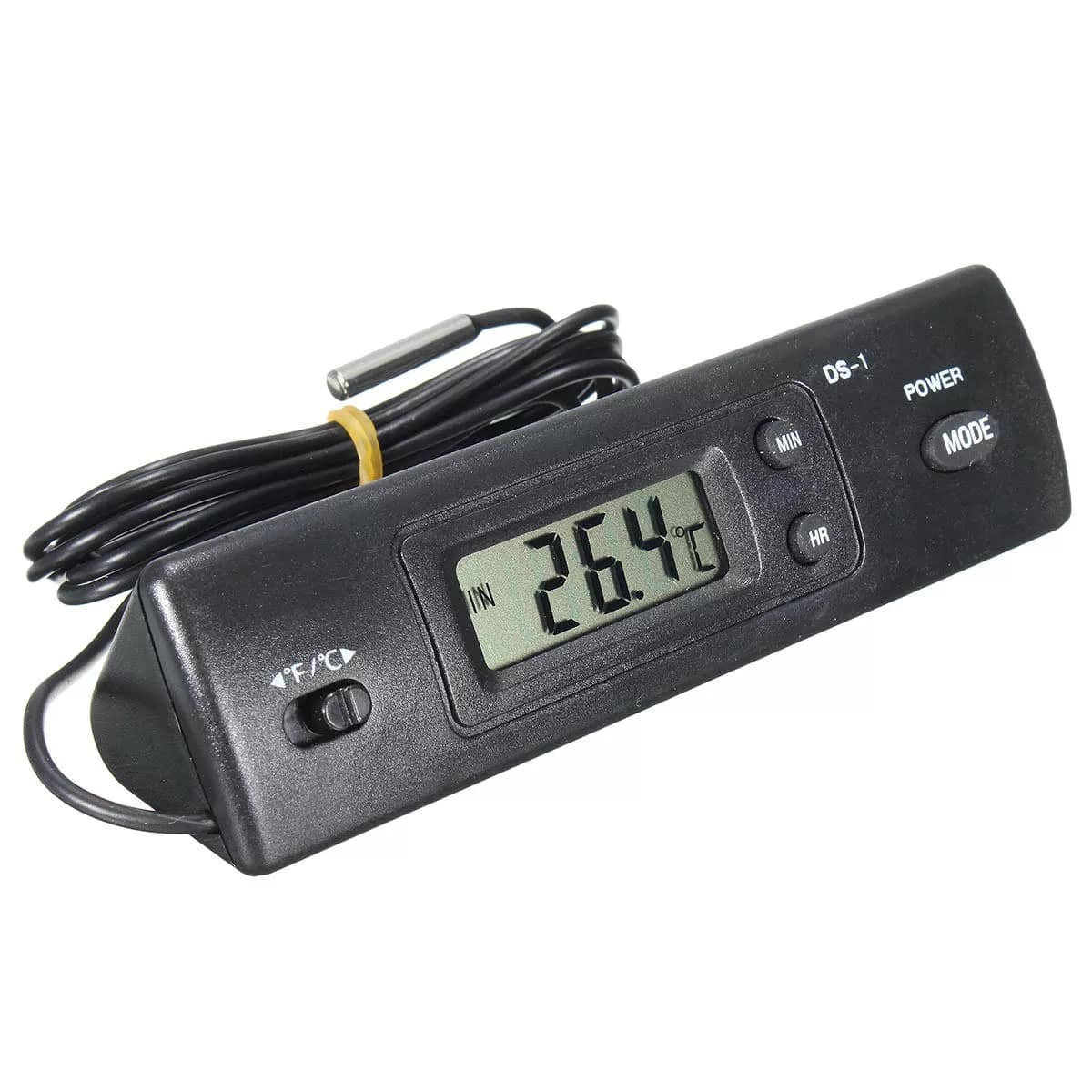 Termometro con reloj
